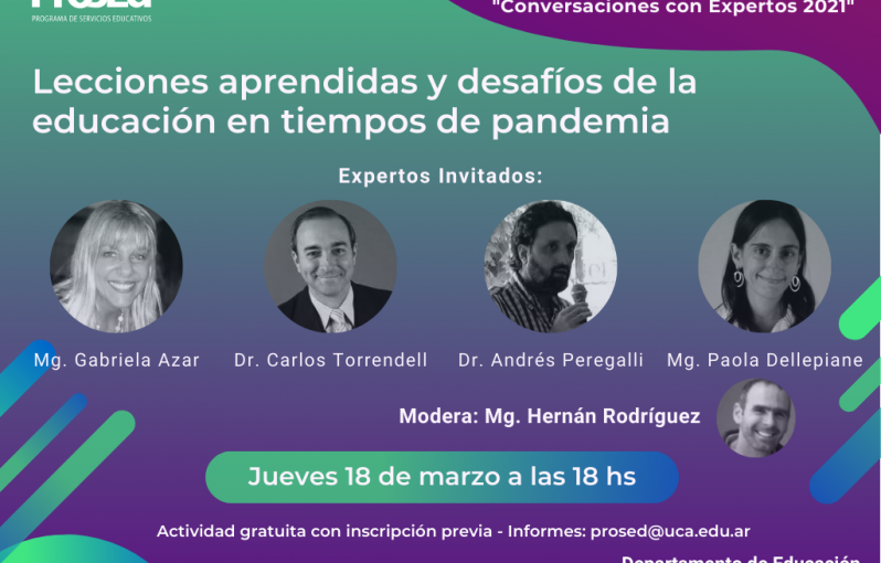 Lecciones aprendidas y desafíos de la educación en tiempos de pandemia ...